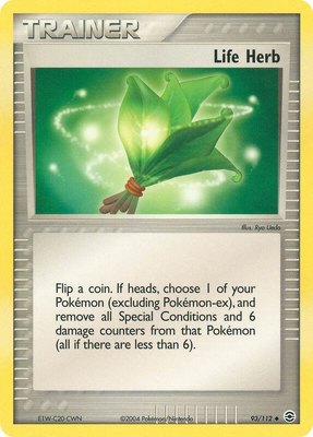 Life Herb, EX FireRed & LeafGreen