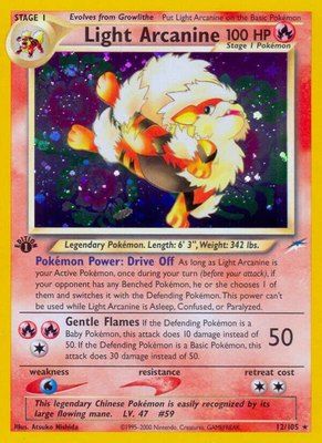 Light Arcanine, Neo Destiny