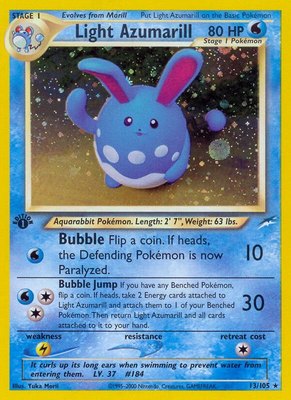 Light Azumarill, Neo Destiny