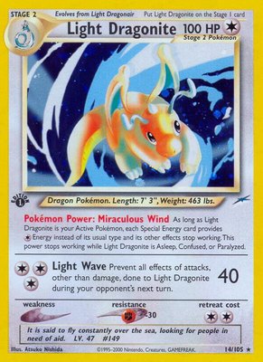 Light Dragonite, Neo Destiny