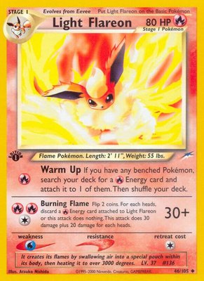 Light Flareon, Neo Destiny