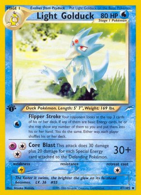 Light Golduck, Neo Destiny