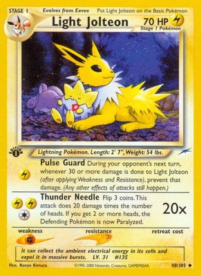 Light Jolteon, Neo Destiny