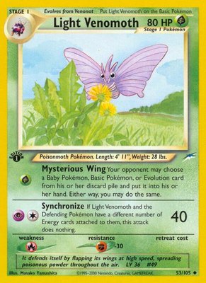 Light Venomoth, Neo Destiny