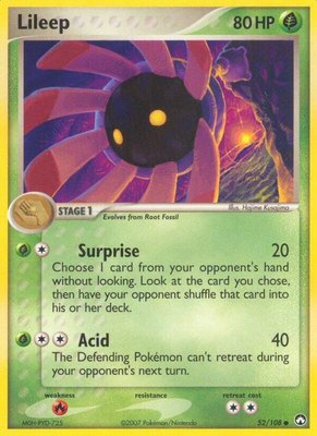 Lileep, EX Power Keepers