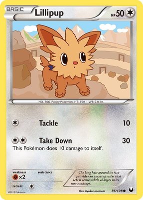 Lillipup, Dark Explorers