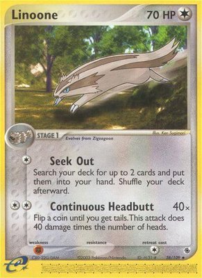 Linoone, EX Ruby and Sapphire