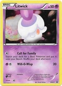 Litwick, Black and White Promos