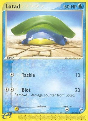 Lotad, EX Sandstorm