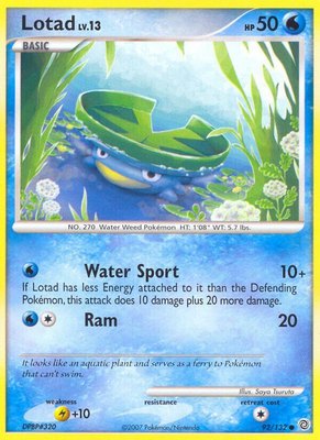 Lotad, Secret Wonders