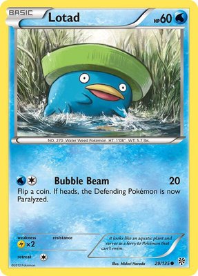Lotad, Plasma Storm