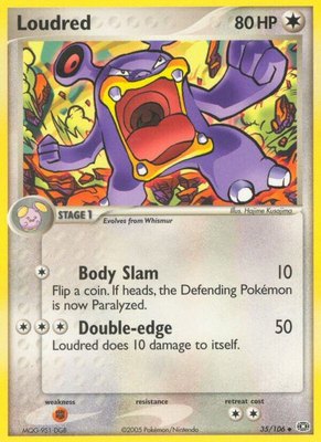 Loudred, EX Emerald