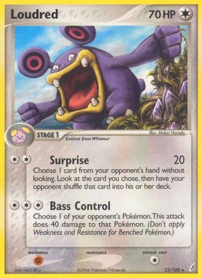 Loudred, EX Crystal Guardians