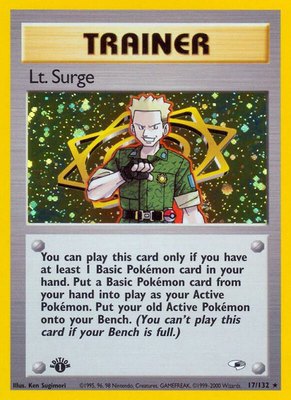 Lt. Surge (17), Gym Heroes