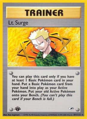 Lt. Surge (101), Gym Heroes