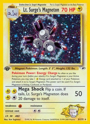 Lt. Surge's Magneton, Gym Heroes