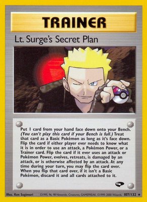 Lt. Surge's Secret Plan, Gym Challenge