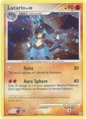 Lucario, Diamond and Pearl