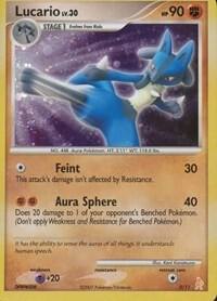Lucario, DP Trainer Kit: Manaphy & Lucario