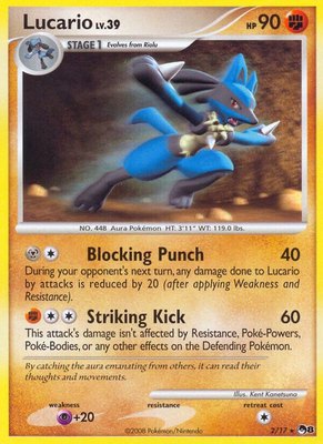 Lucario, POP Series 8