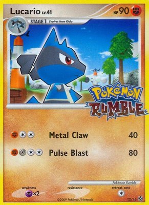 Lucario, Rumble