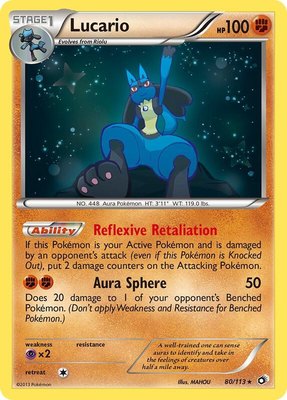 Lucario, Legendary Treasures