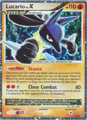 Lucario LV.X, Diamond and Pearl Promos