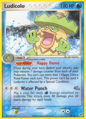 Ludicolo, EX Deoxys