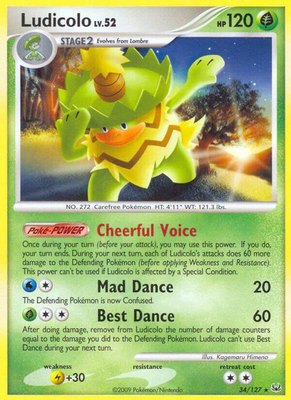 Ludicolo, Platinum