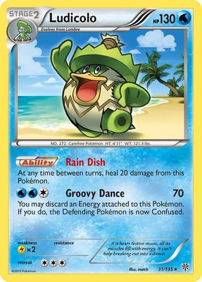 Ludicolo, Plasma Storm