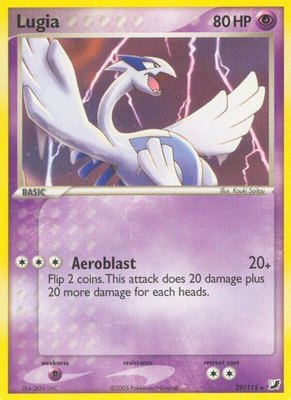 Lugia, EX Unseen Forces