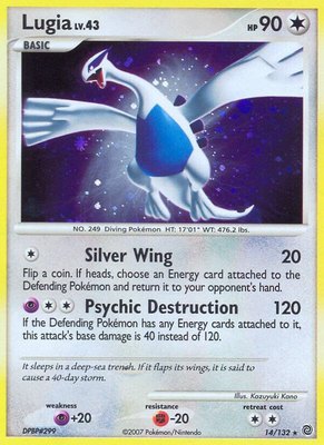 Lugia, Secret Wonders