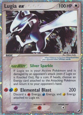 Lugia ex, EX Unseen Forces