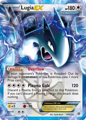 Lugia EX (Team Plasma), Plasma Storm