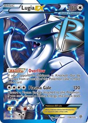 Lugia EX (Team Plasma) (134 Full Art), Plasma Storm