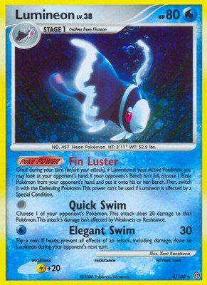 Lumineon, Stormfront