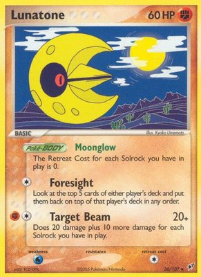 Lunatone, EX Deoxys