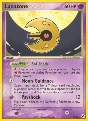 Lunatone, EX Legend Maker