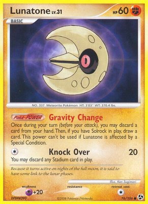 Lunatone, Great Encounters