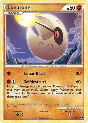 Lunatone, Triumphant
