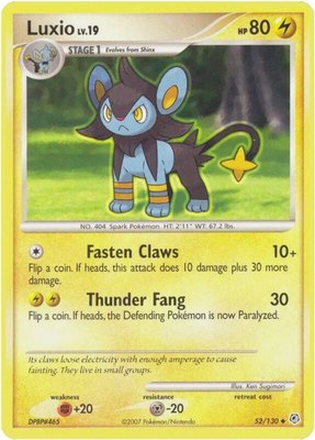 Luxio, Diamond and Pearl