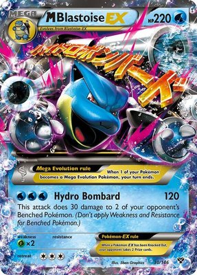 M Blastoise EX, XY Base Set