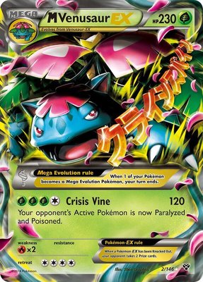 M Venusaur EX, XY Base Set