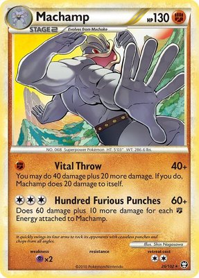 Machamp, Triumphant