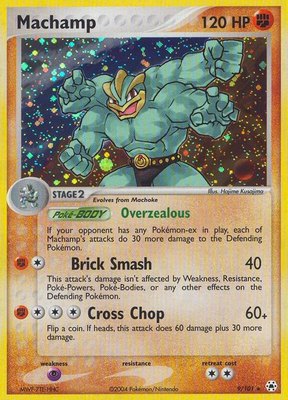 Machamp, EX Hidden Legends