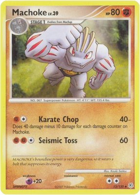Machoke, Diamond and Pearl