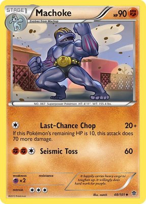 Machoke, Plasma Blast