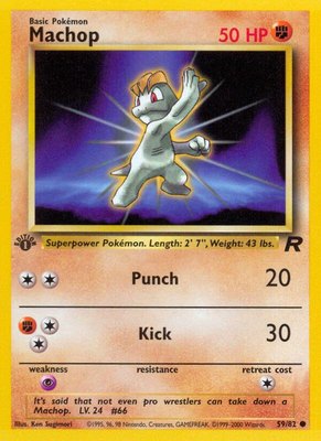 Machop, Team Rocket