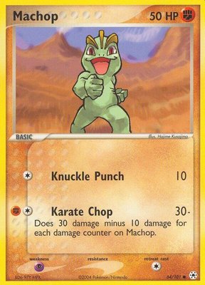 Machop, EX Hidden Legends