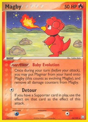 Magby, EX Team Rocket Returns